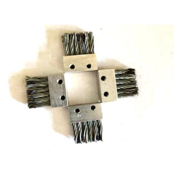 Long Lasting Aluminum Alloy Holder Strip Brush with Twisted Wire