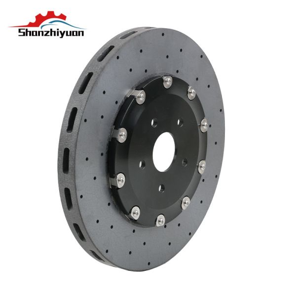 380x30mm Rear Carbon Ceramic Brake Rotors Performance Upgrade For Porsche 992 GTS Targa