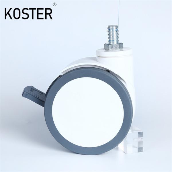 5 Inch Hospital Bed Brake Medical Caster Wheels Customization Gross Weight 1.500kg