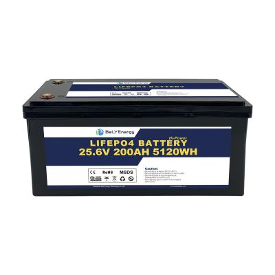 Bely Energy Bluetooth Function UN38.3 Portable Lifepo4 Deep Cycle Battery 24v 200ah