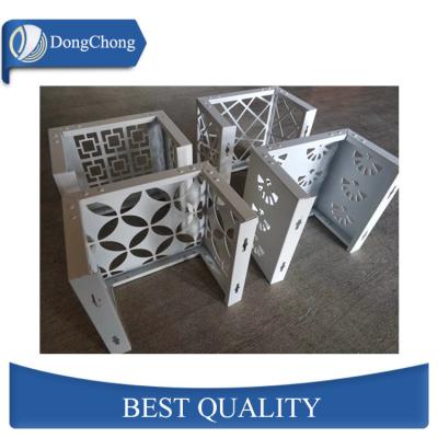 Laser Cut Custom Aluminum Panels For Fence Decoration Perforated Alloy Wall Panel
