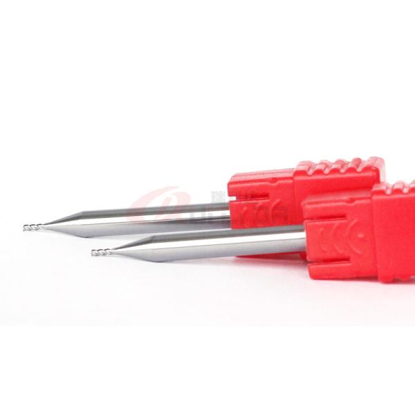 Биты торцевой фрезы твердого карбида винтовой линии 40 градусов квадратные для алюминиевое 1mm для отделки