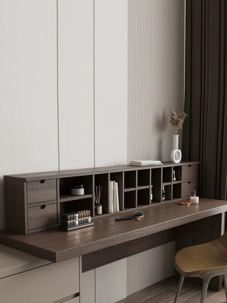 Cozy Bedroom Makeup Vanity Slimline Dressing Table With Mirror