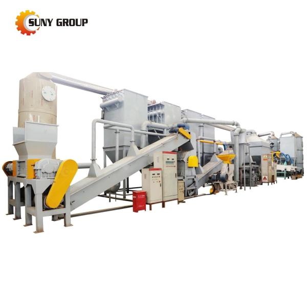PLC PC Touch Screen Control Lithium Cell Battery Recycling Machine for Mobile Phone