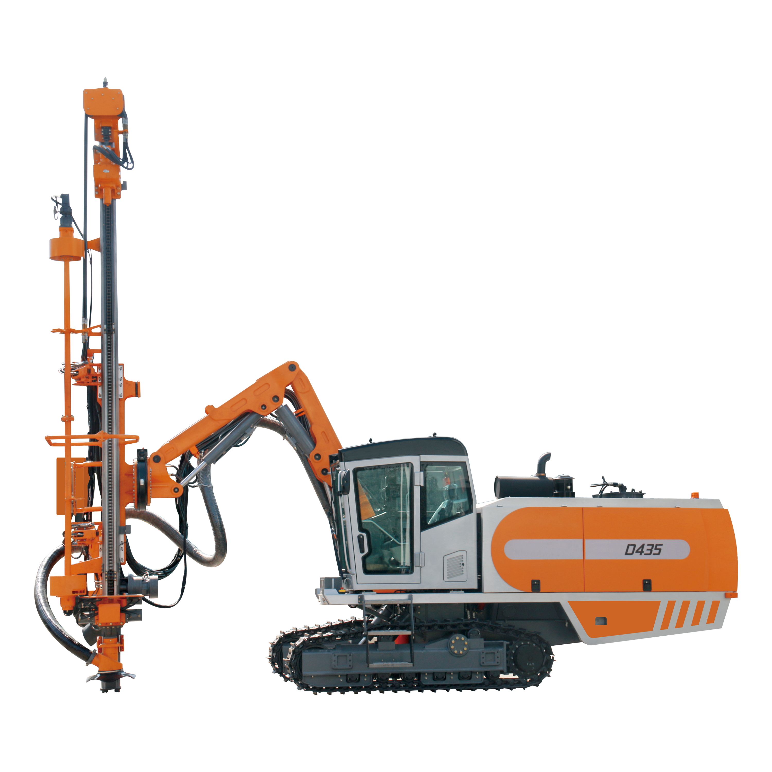 D435 Surface Integrated DTH Drill/Drilling Rig with 360° Rotating Mechanism of Foldable Booms
