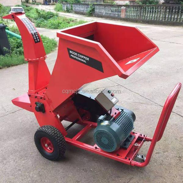 Multifunction Electric Tree Branch Shredder for Crushing Rice Poles and Fruit Trees