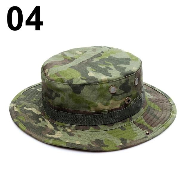 Military Camouflage Boonie Bucket Hats Army Hunting Outdoor Hiking Fisherman Cap