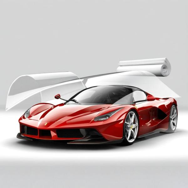 7.5 Mil Clear TPU Self-Healing Anti-Dirty Installation-Friendly Car Paint Protection Film. Прозрачная TPU самовосстанавливающаяся антигрязная инсталляционная защитная пленка для автомобильной краски