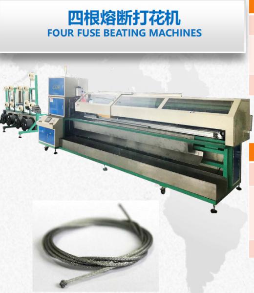 Machine de fusion et de formage de bout de câble de contrôle de haute qualité