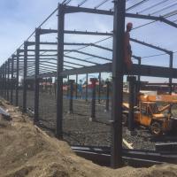 PEB architectural Construction préfabriquée Structure en acier résistant au feu