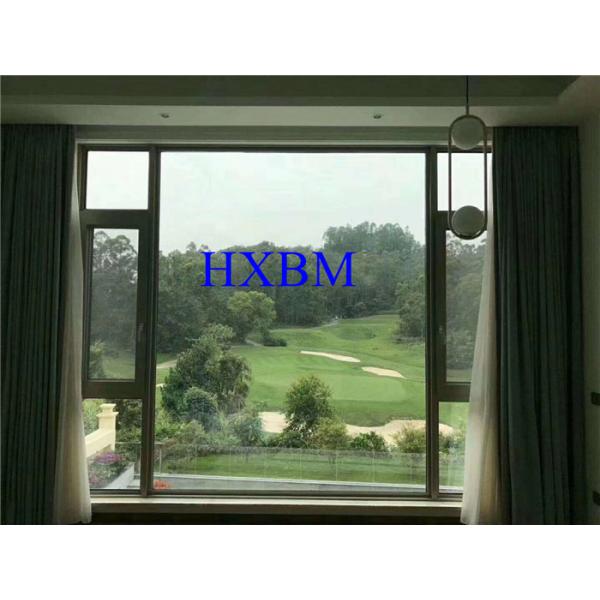 12A Glass Powder Coated Aluminum Casement Windows 6063-T5