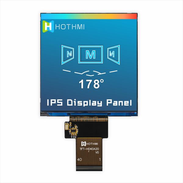 4.0 IPS LCD | 720x720px screen RGB interface | Optional capacitive resistive touch screen