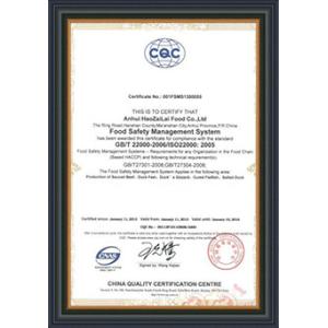 Zhuji Meierxiu Embroidery Equipment Co., Ltd. Сертификации