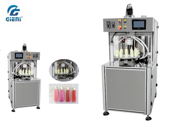 High Speed Spiral  Lipgloss Production Line , Lip Gloss Filling Machine