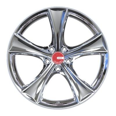 5x120 côncavo profundo forjado roda a liga 6061 T6 de alumínio 22 polegadas