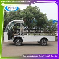 0.9 Ton Two Seater Electric Car AC Electric Hotel Buggy Car With Cargo For Airport