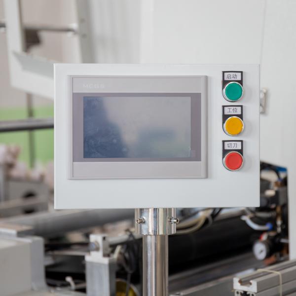 Advanced Full Automatic Stretch Film Cling Film Aluminium Foil Roll Rewinding Machine