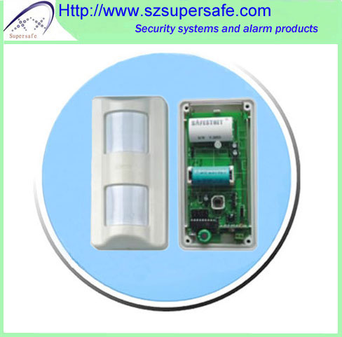Wireless outdoor Pir & Microwave motion detector
