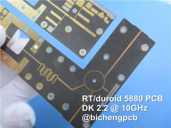 Rogers RT/duroid 5880 RF PCB with 10mil, 20mil, 31mil and 62mil Coating Immersion Gold, Immersion Silver, Immersion Tin