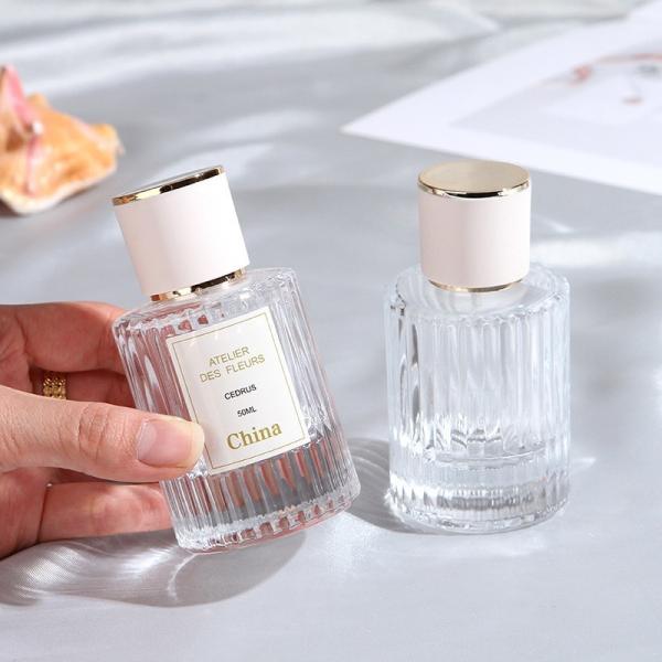 30ml 50ml Glass Mist Spray Bottle Customizable Empty Perfume