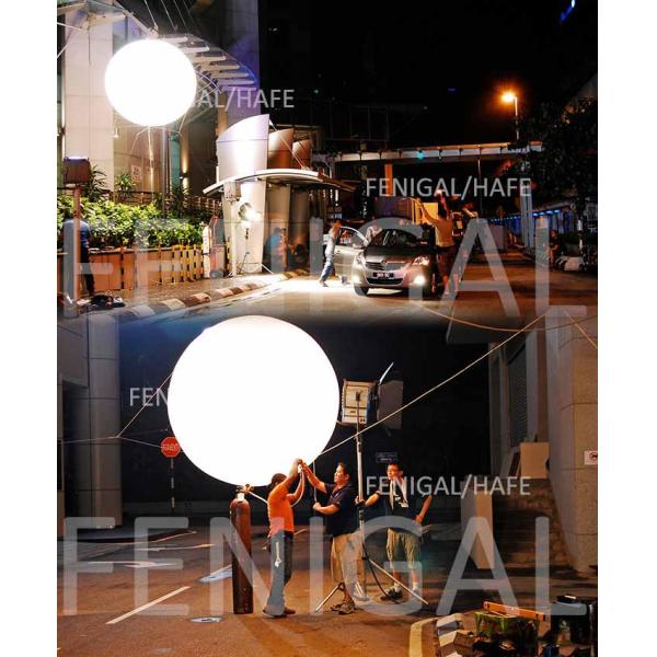 свет воздушного шара СИД Hmi 3000K 1200W для снимая киноиндустрии