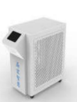 Mobile UVC Air Disinfection Purifier Man Machine Symbiosis Method For 100m2 Area