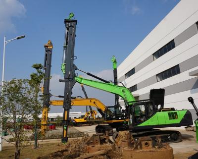 KM150 Excavator Clamshell Telescopic Arm Tysim Long Boom