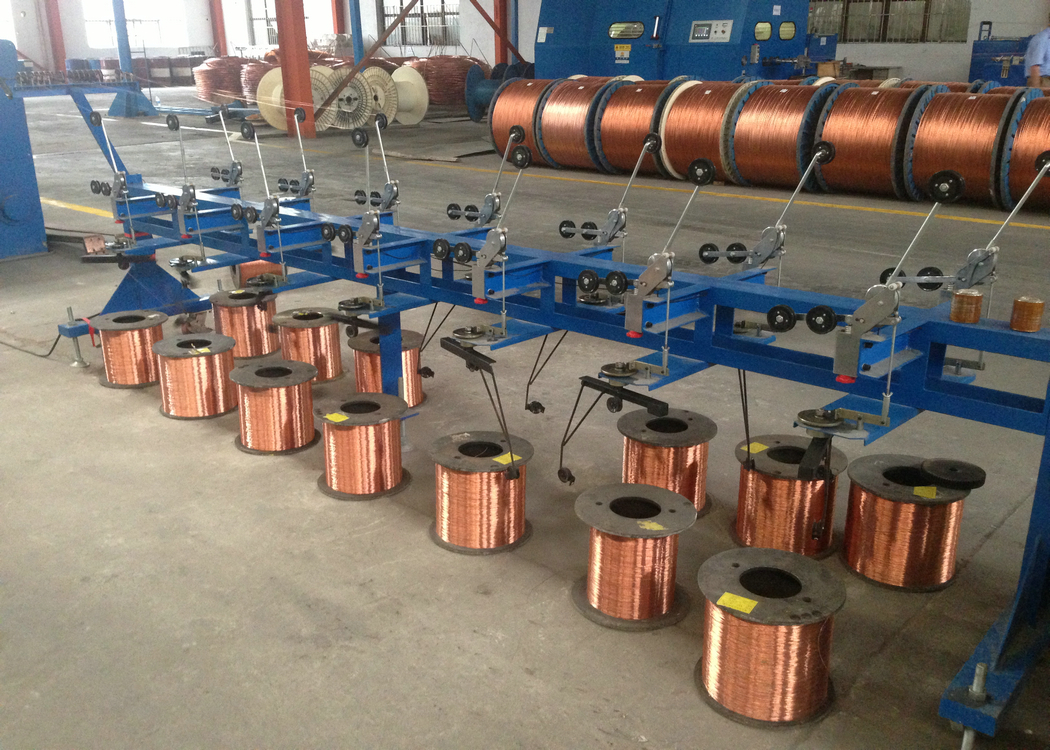 Permanent Magnetic Core Wire Twisting Machine Twister Multiple Active Pay Off Buncher