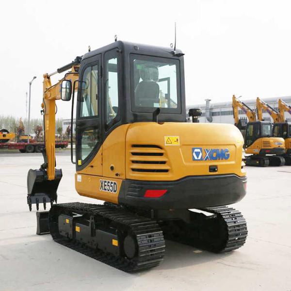 XE55DA XCMG Hydraulic Crawler Excavator 5 Ton Mini Farm Garden Diesel Excavator