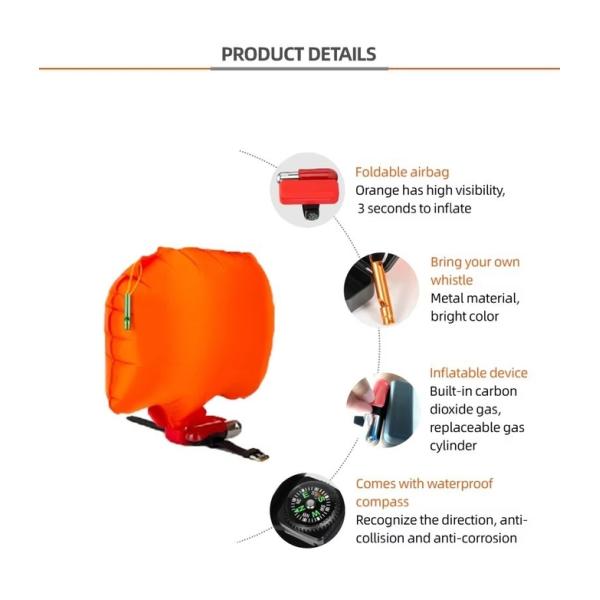 Переносное плавучее браслет Спасательный Антитопительный браслет для взрослых Аварийное спасательное устройство Водное спасательное оборудование