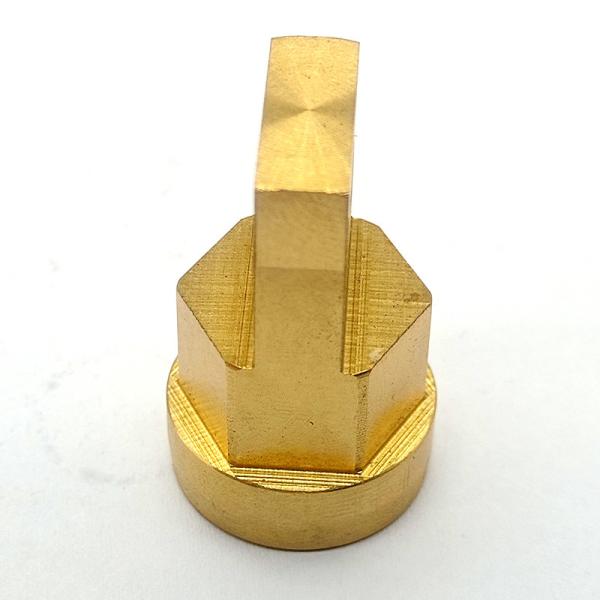 Hex Brass Female Connector OEM Brass Female Coupler Precision Control