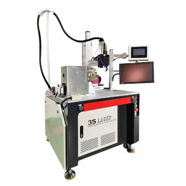 Feito na máquina de soldadura plástica do laser da tubulação sanitária da tubulação plástica do copo da drenagem e da água de China