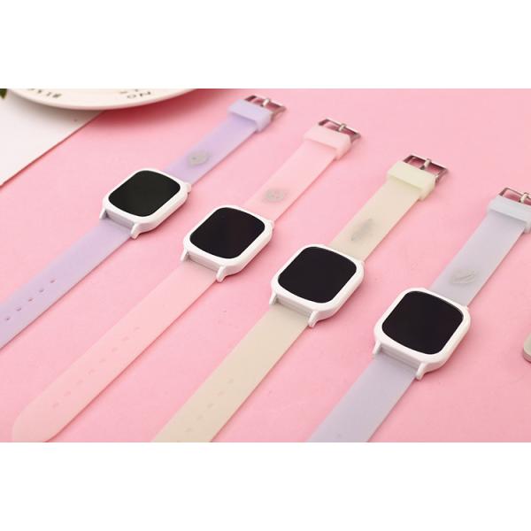 Вристбанд выдвиженческого дозора силикона квадрата подарка красочный резиновый для Унисекс