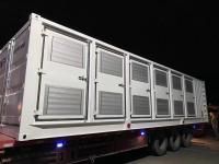 1500kw - 2000kw コンテナ発電機 高功率ディーゼル発電機 40ft 標準コンテナ