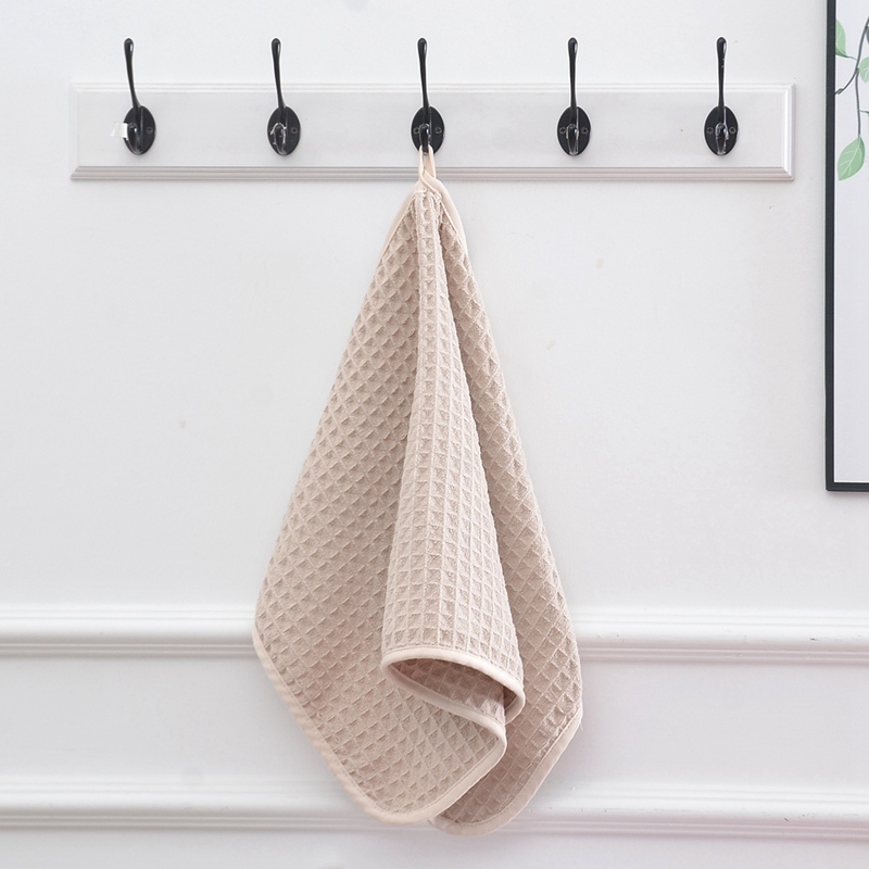 80% Polyester 20% Ployamide Big Waffle Towel 400gsm 40x70cm Microfiber Cloth For Bathing