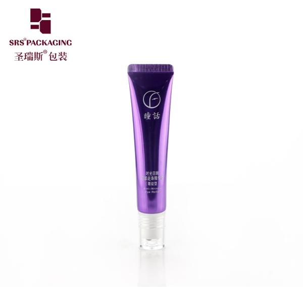 Cosmetic Empty 3 Stainless Roller Ball Tube Squeeze D19mm for Eye Cream