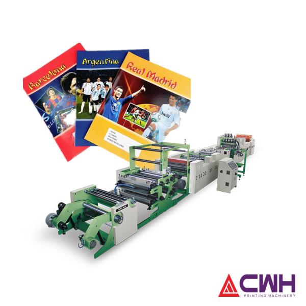 680mm 5 Sheets Exercise Book Machine With 10 Stitching Heads