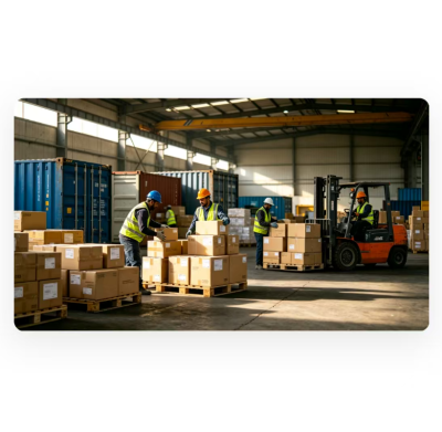 Middle East LCL Vessel Shipping , Less Than Container Load Shipping
