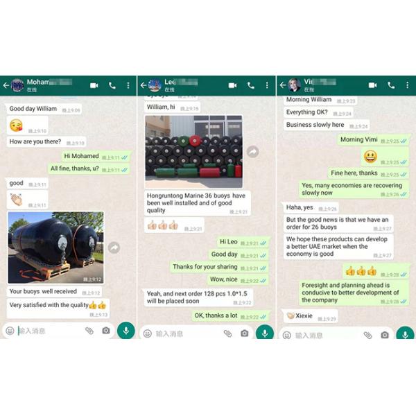 Cadeia de alta resistência através da bóia OCIMF2000 para instalações marítimas