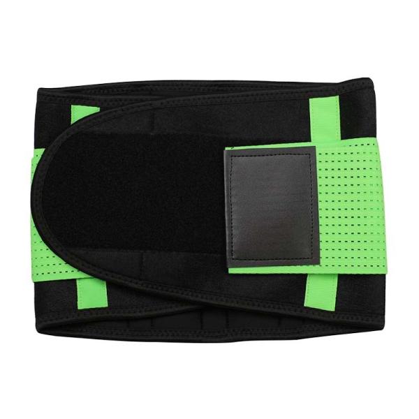 OEM Green Neoprene Sauna Waist Trainer Corset Sweat Belt S-XL