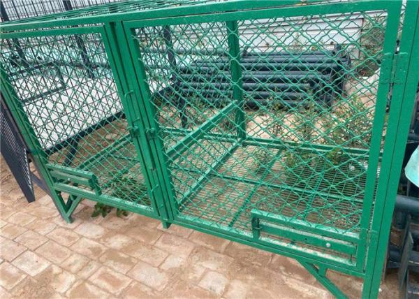 Portable Dog Friendly Large Space Wire Mesh Kennels, Customized Outdoor Pet Play Cage, Pens