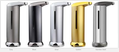 ABS Plastic Touchless Hand Soap Dispenser 340g DC 6V 250ml For Hotel Home