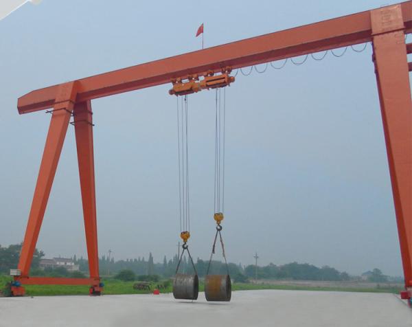 Guindaste de pórtico da viga do controle da cabine o único de 20 toneladas para o material de construção compra