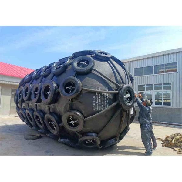 Easy Installation Black Rubber Cylinder Marine Pneumatic Fender