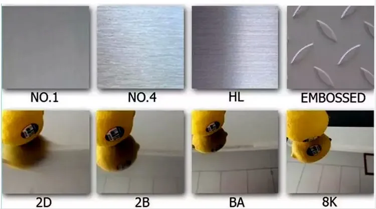 ASTM A240 316Ti Hojas de acero inoxidable laminadas en frío Usos industriales para equipos Instrumentos quirúrgicos