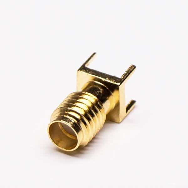 SSMA RF Connector Male Crimp Type for RG316 RG174 Coaxial Cable with DC-35GHz Frequency Range, IP67 Waterproof Sealing, and Gold-Plated Brass Contact