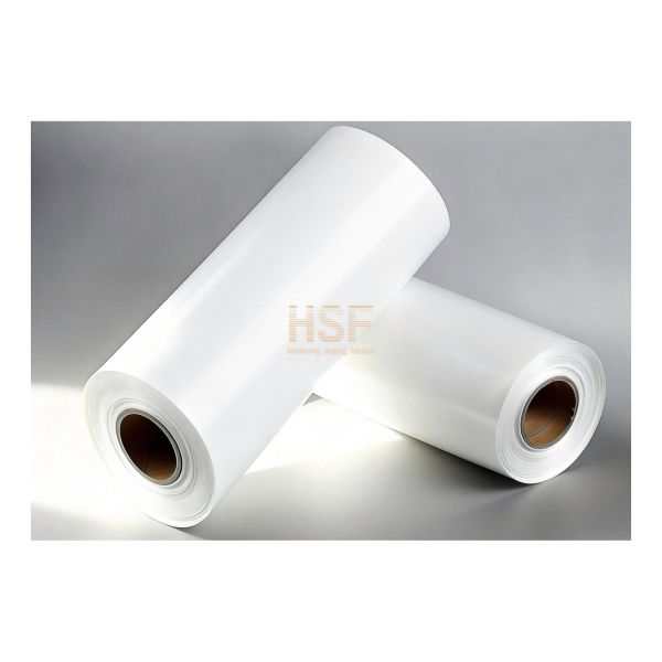 100μm Opaque White High Density Polyethylene Film with Tear Resistance for Industrial Packaging and Surface Protection