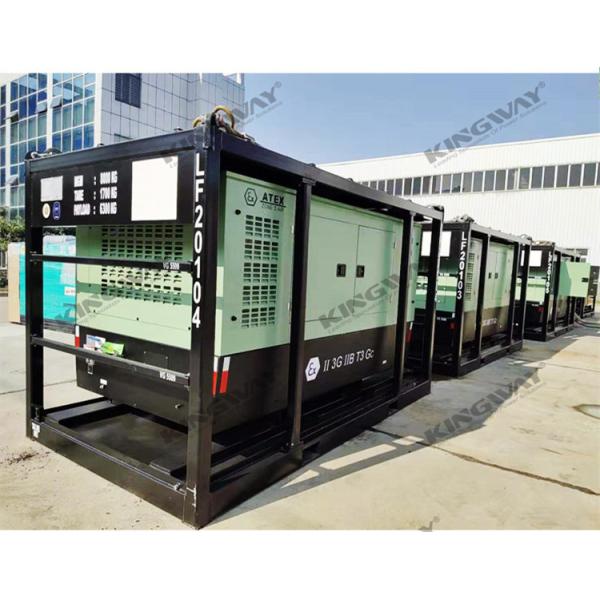 Sullair 185 CFM Atex Zone 2 Explosion Proof Equipment Diesel-Powered Screw Air Compressor Electric Start for Offshore Platform