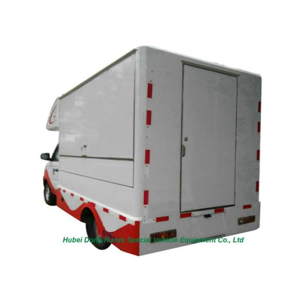 FOTON Enclosed Street Mobile Restaurant Truck For Fast Food Vending