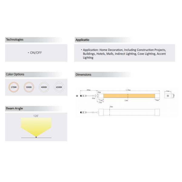 Temperature Range 25 to 60 Degrees Underground Lamps in 2700K 3000K 4000K 6500K Color Temperatures 120 Degree Beam Angle DC24V IP67 Rated
